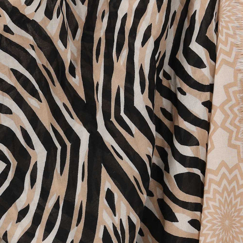 Dames sjaal beige