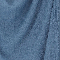 Effen sjaal denim