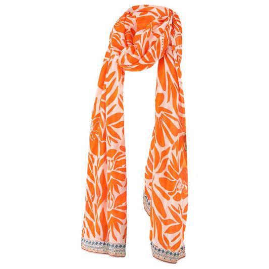Dames sjaal coral