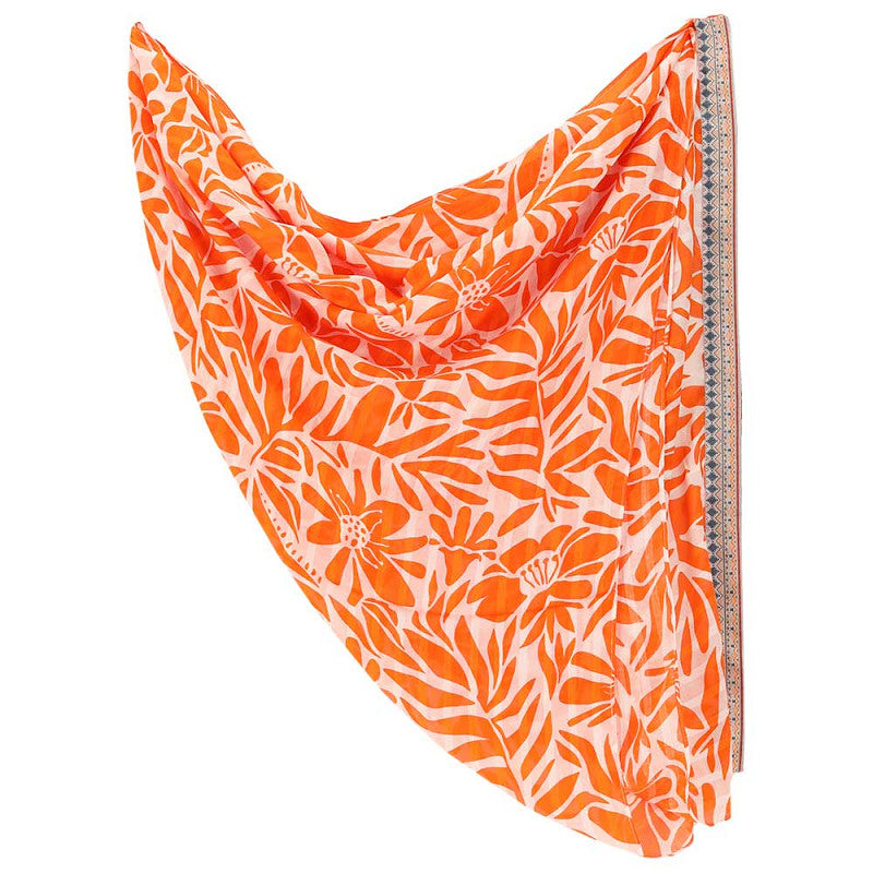 Dames sjaal coral