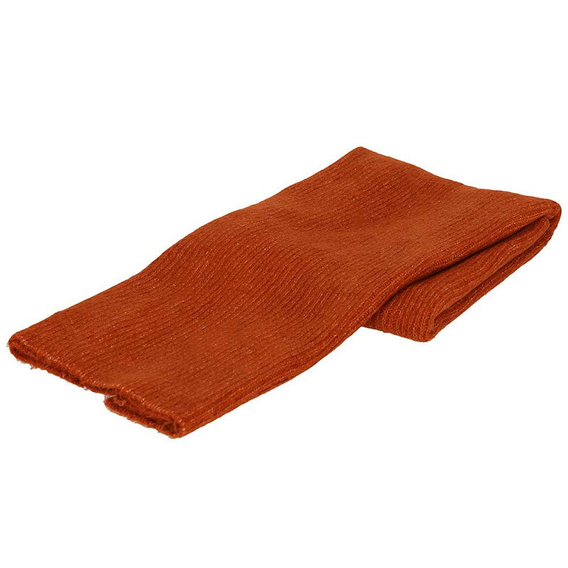 Wintersjaal effen bruin