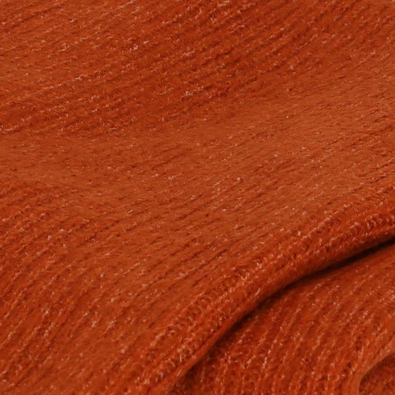 Wintersjaal effen bruin