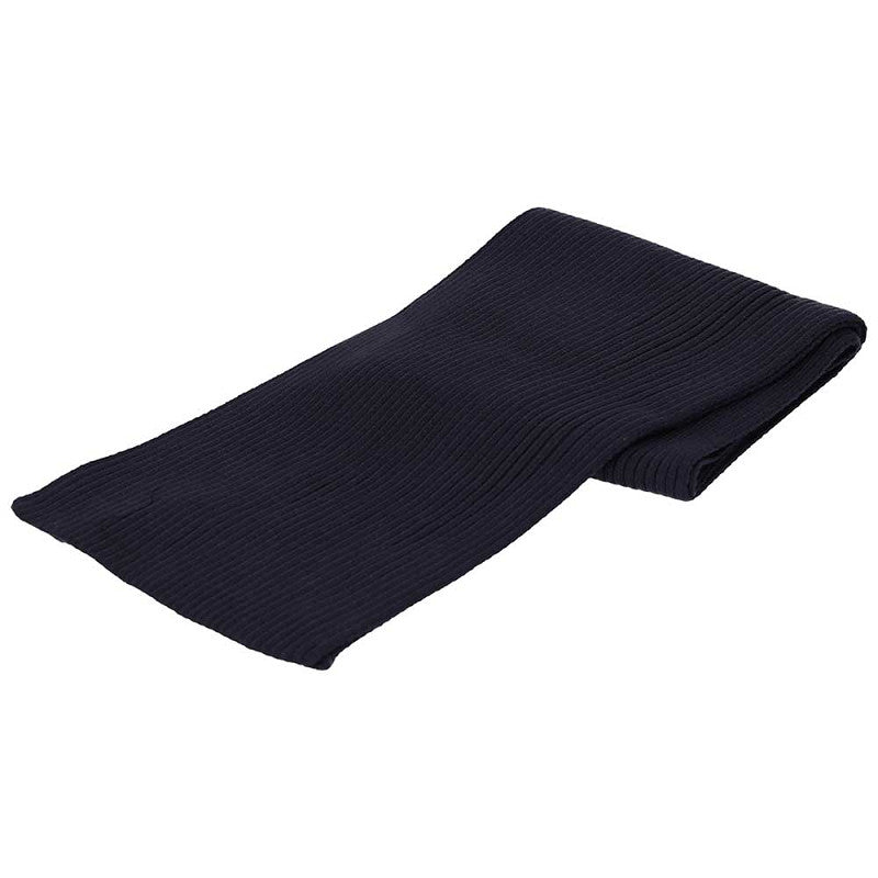 Wintersjaal effen navy