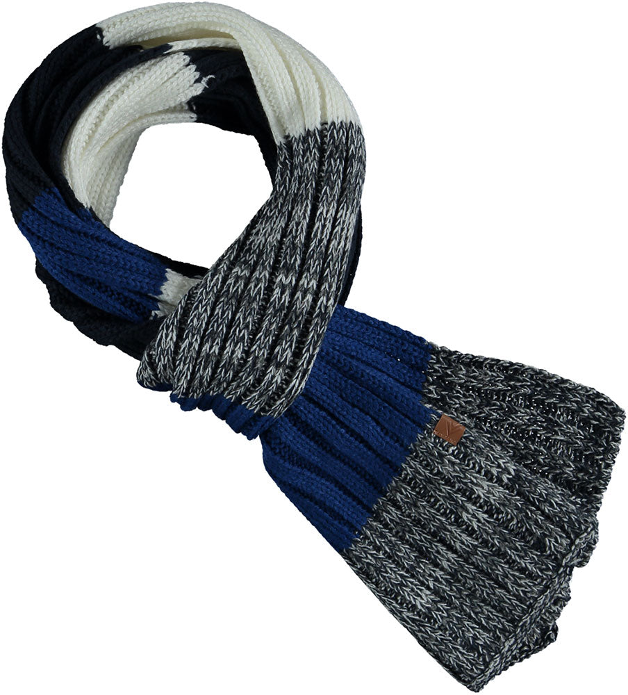 Winter sjaal jongens kobalt-blauw