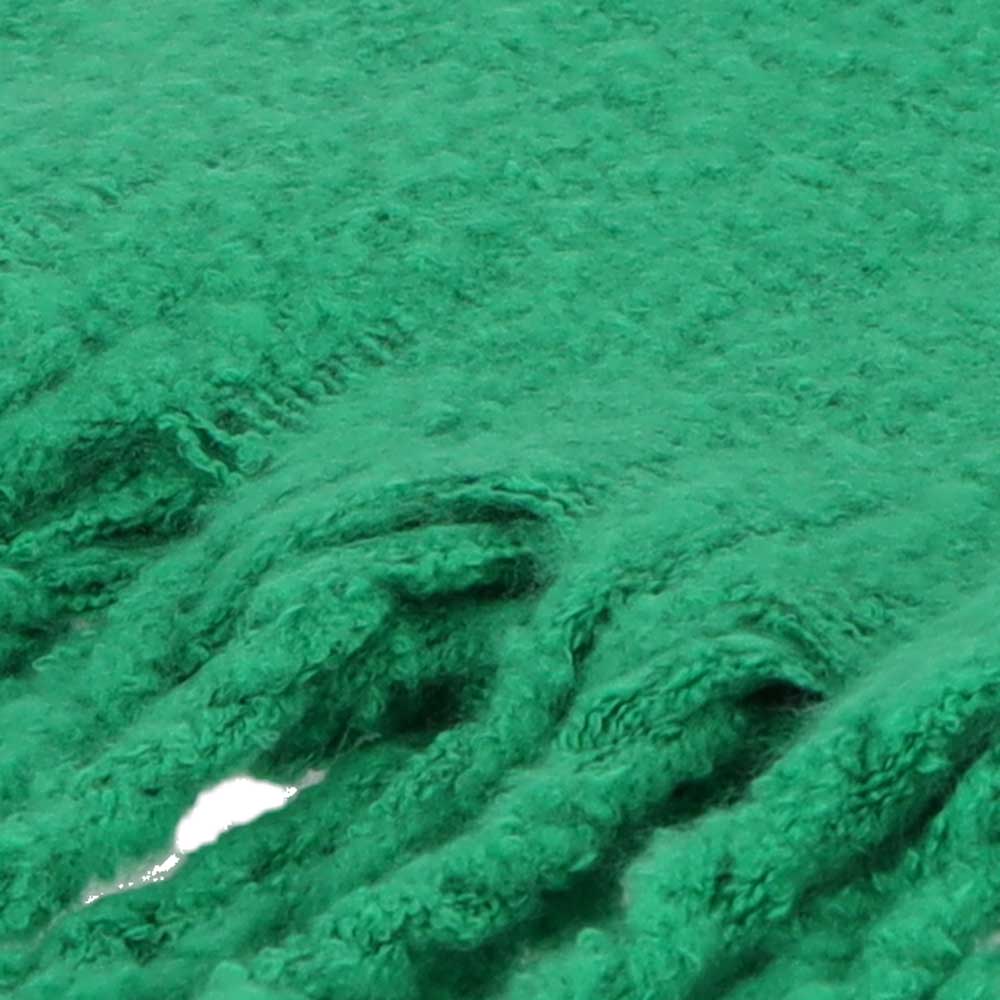 Wintersjaal effen groen