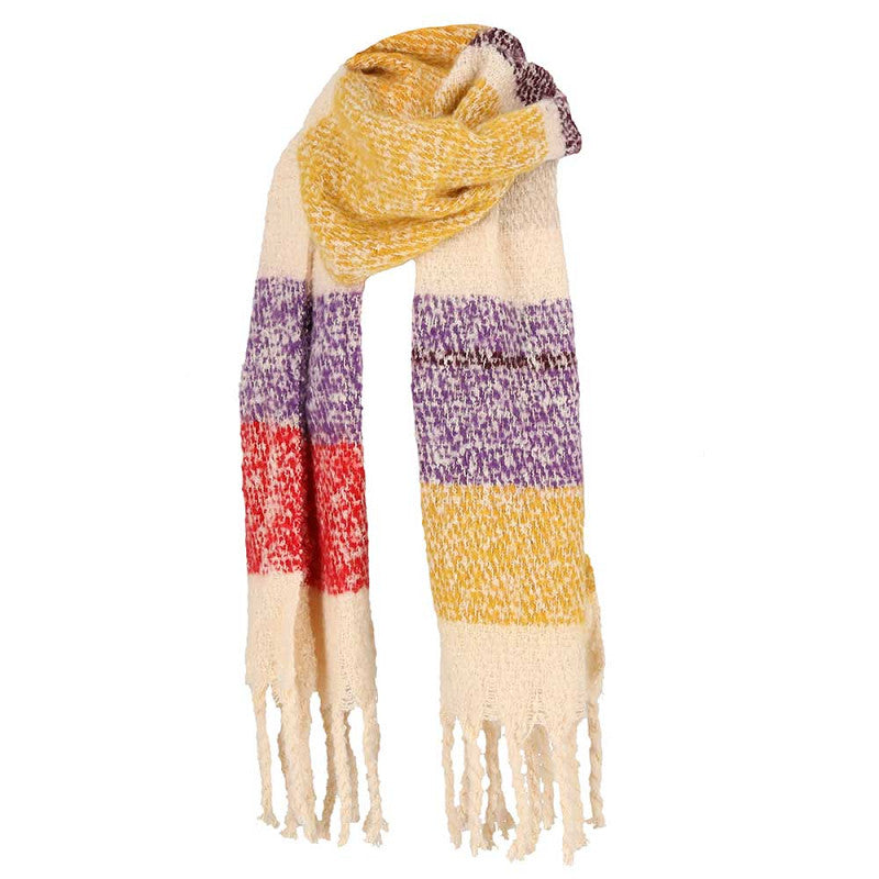 Wintersjaal multi