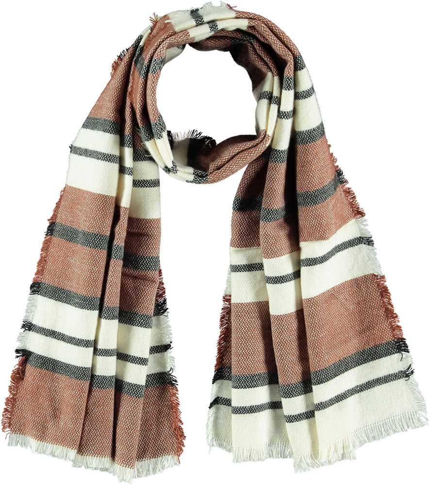 Wintersjaal bruin