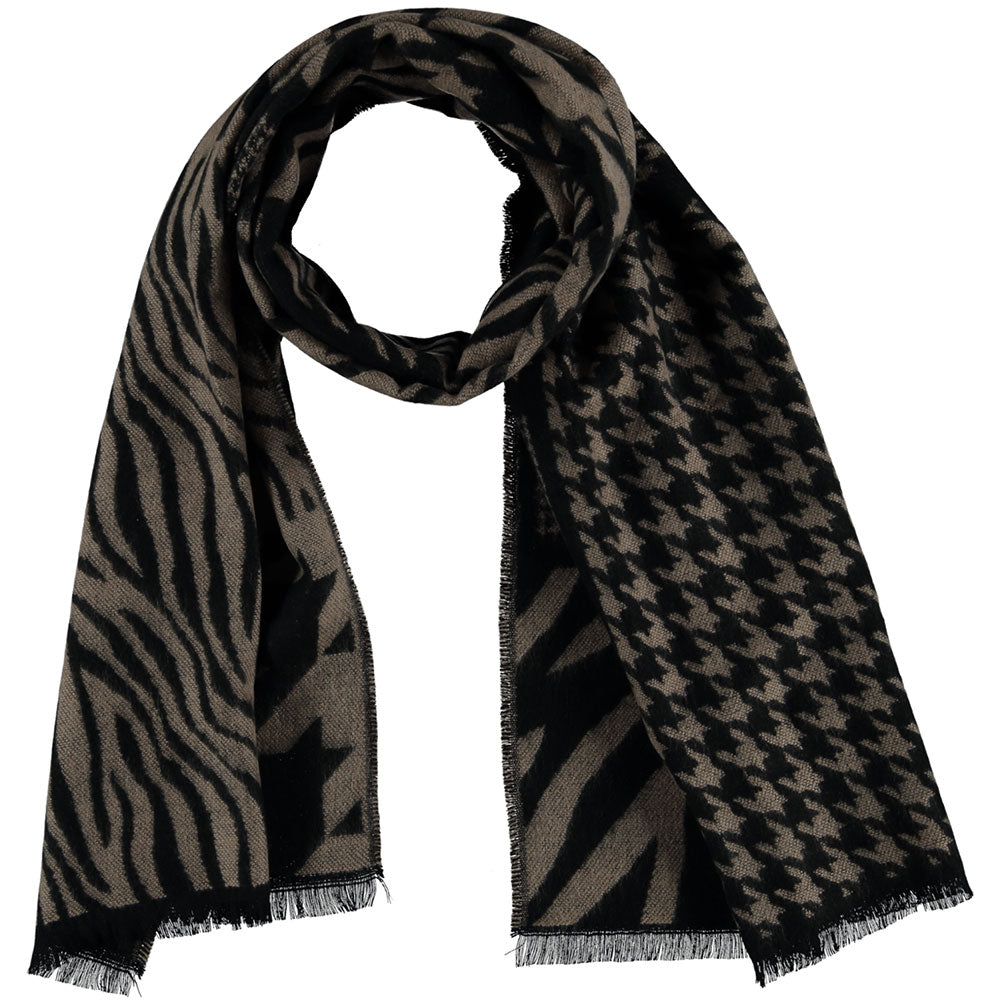 Wintersjaal camel