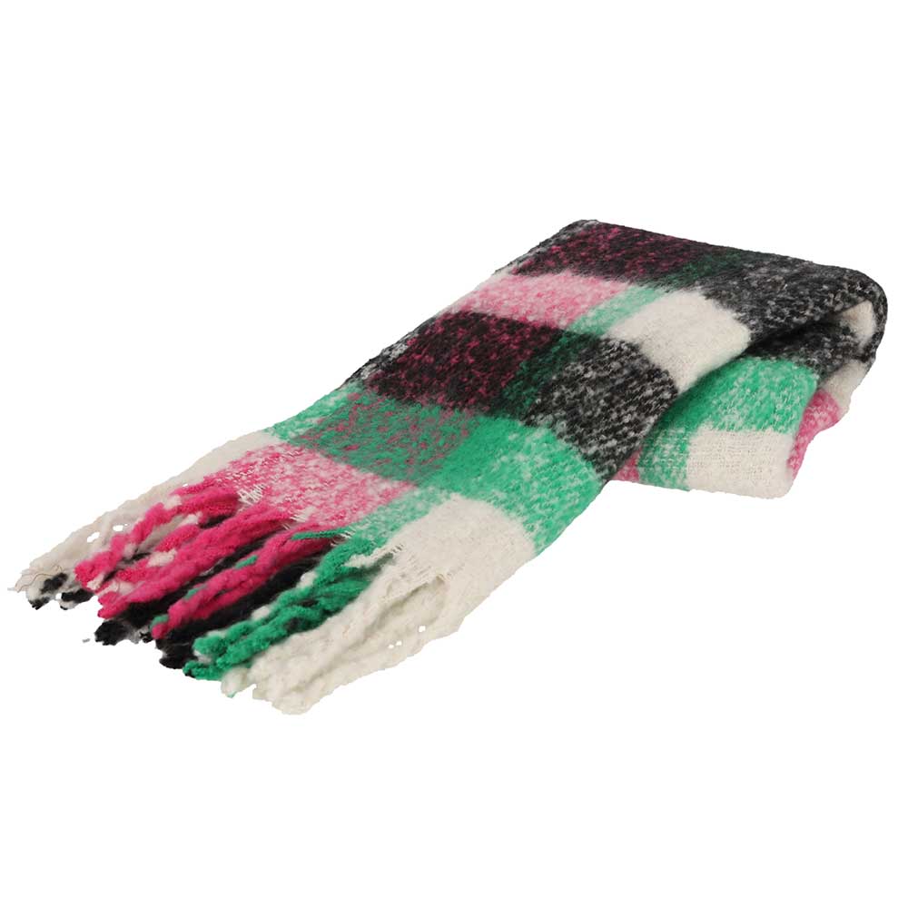 Wintersjaal multi bright