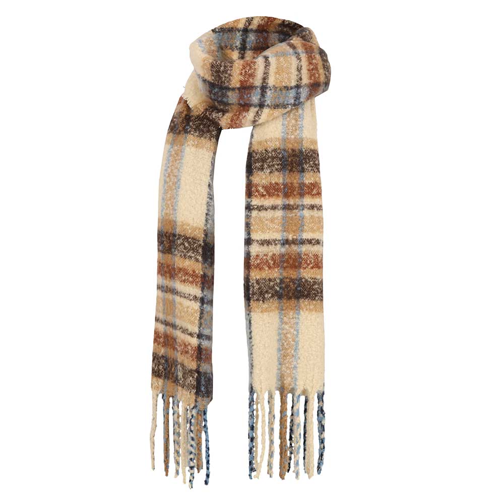Wintersjaal beige