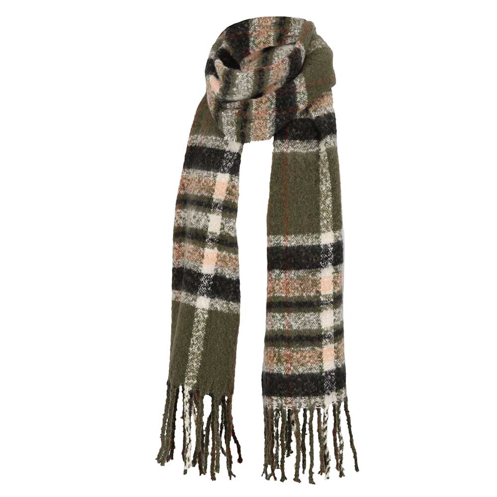 Wintersjaal khaki