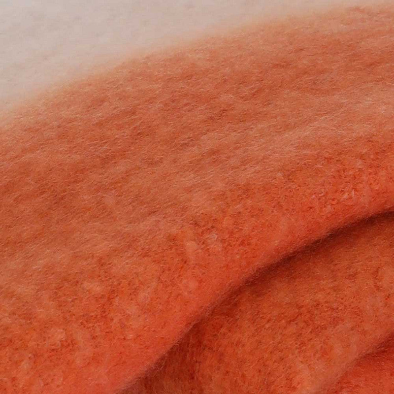 Wintersjaal oranje-groen