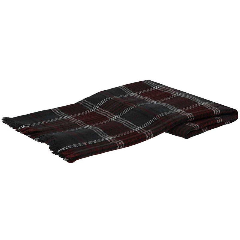Heren sjaal bordeaux
