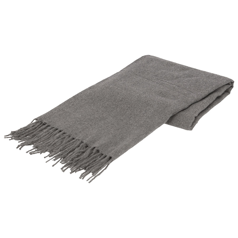 Wintersjaal grijs
