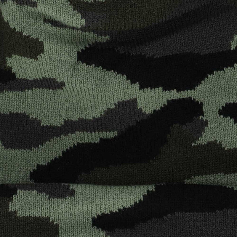 Jongens muts khaki-zwart