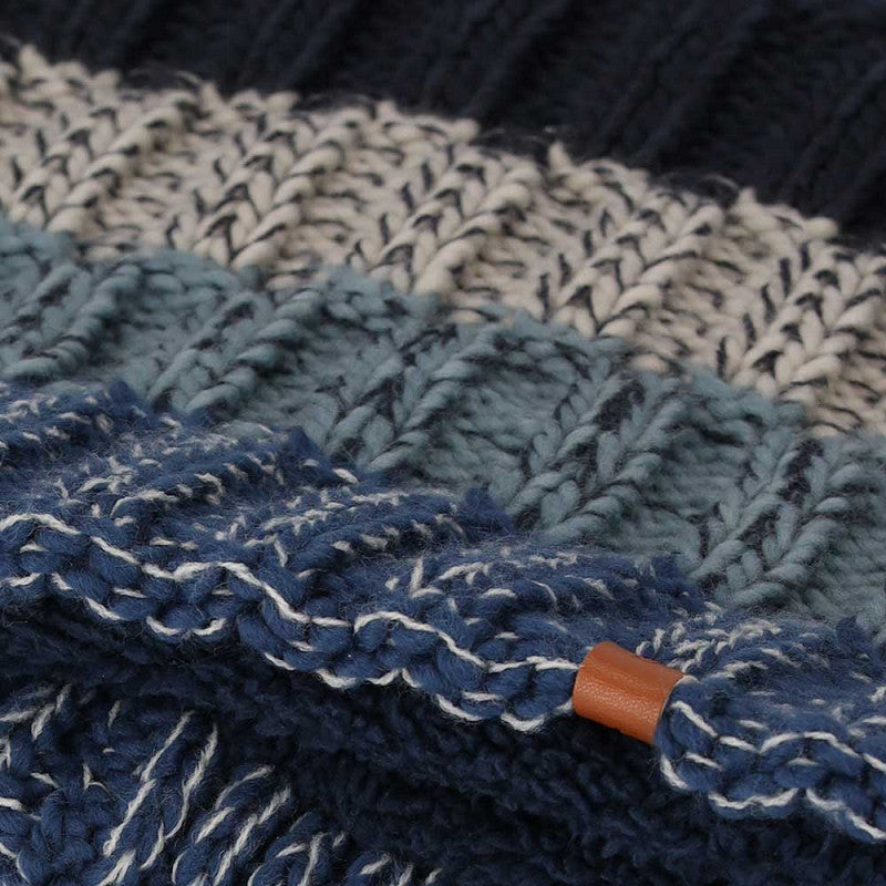 Colsjaal blauw-zwart