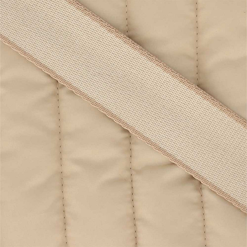 Schoudertas effen beige