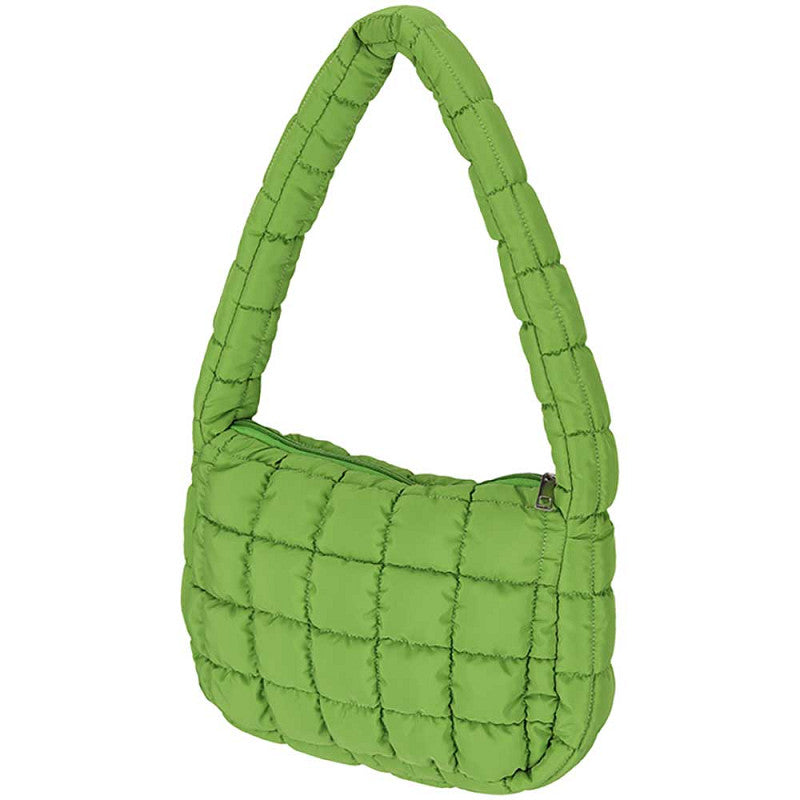 Schoudertasje effen groen