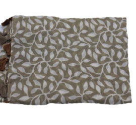 Dames sjaal beige