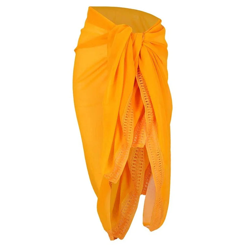 Pareo effen oranje