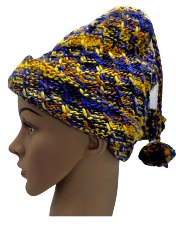 Muts geel-blauw