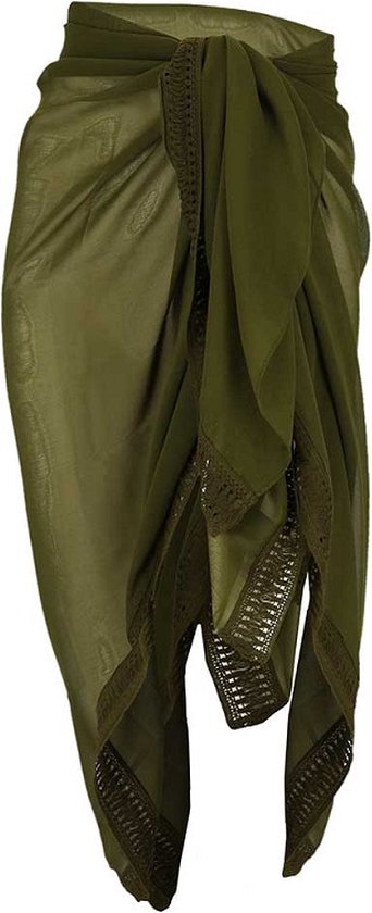 Pareo effen khaki