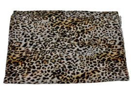 Tijger print sjaal bruin