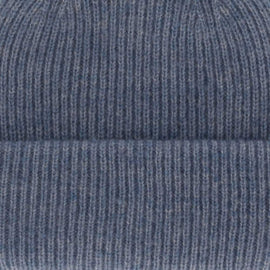 Muts effen denim