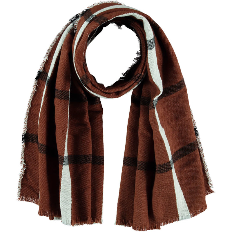 Wintersjaal bruin