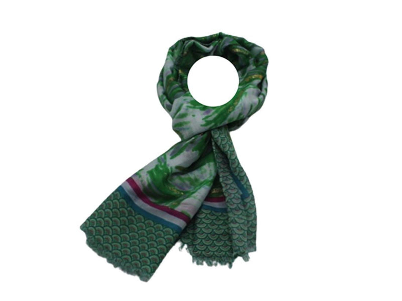 Zomer sjaal groen