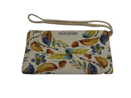 Strandtas geel boho