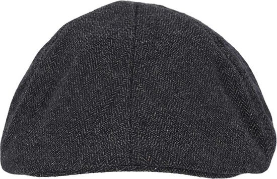 Heren pet effen denim.