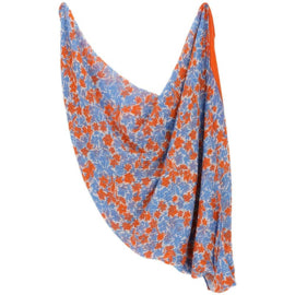 Dames sjaal oranje