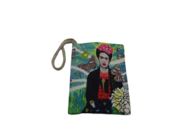 Strandtas multicolor groen