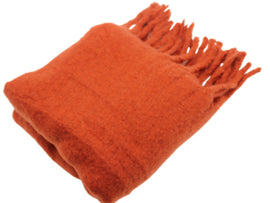Wintersjaal oranje