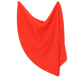 Effen sjaal oranje