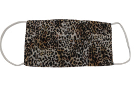 Tijger print sjaal bruin