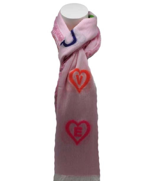 Dames sjaal roze