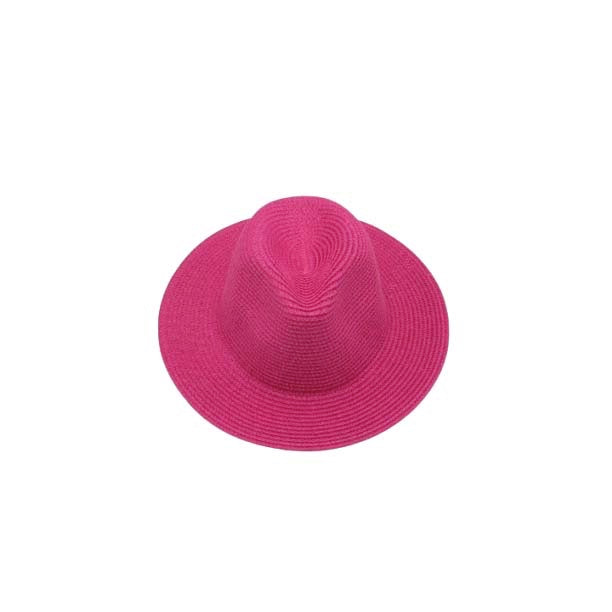 Deukhoed effen fuchsia