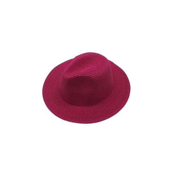 Deukhoed effen fuchsia