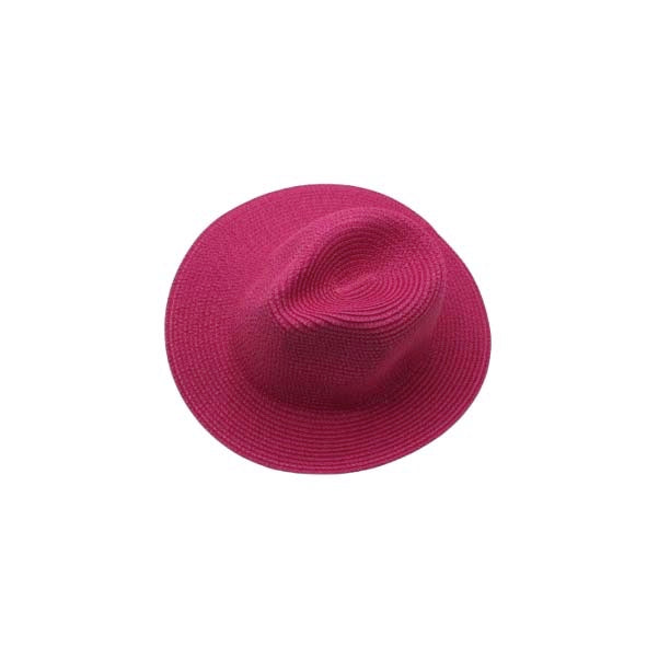 Deukhoed effen fuchsia