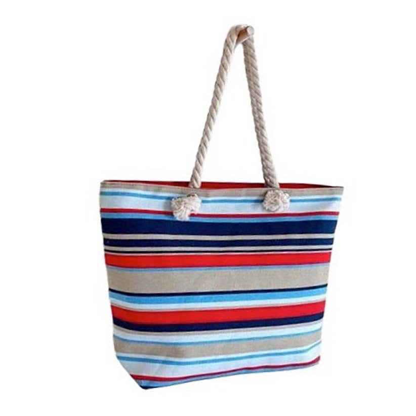 Strandtas meerkleurig