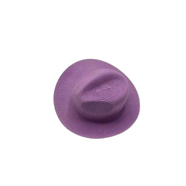 Deukhoed effen violet