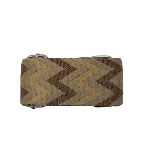 Schoudertasje effen beige
