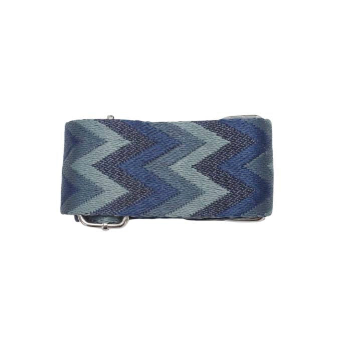 Schoudertasje effen blauw