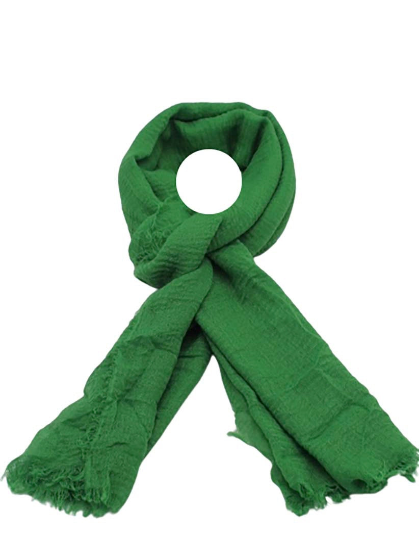 Effen sjaal groen