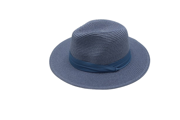 Deukhoed effen blauw