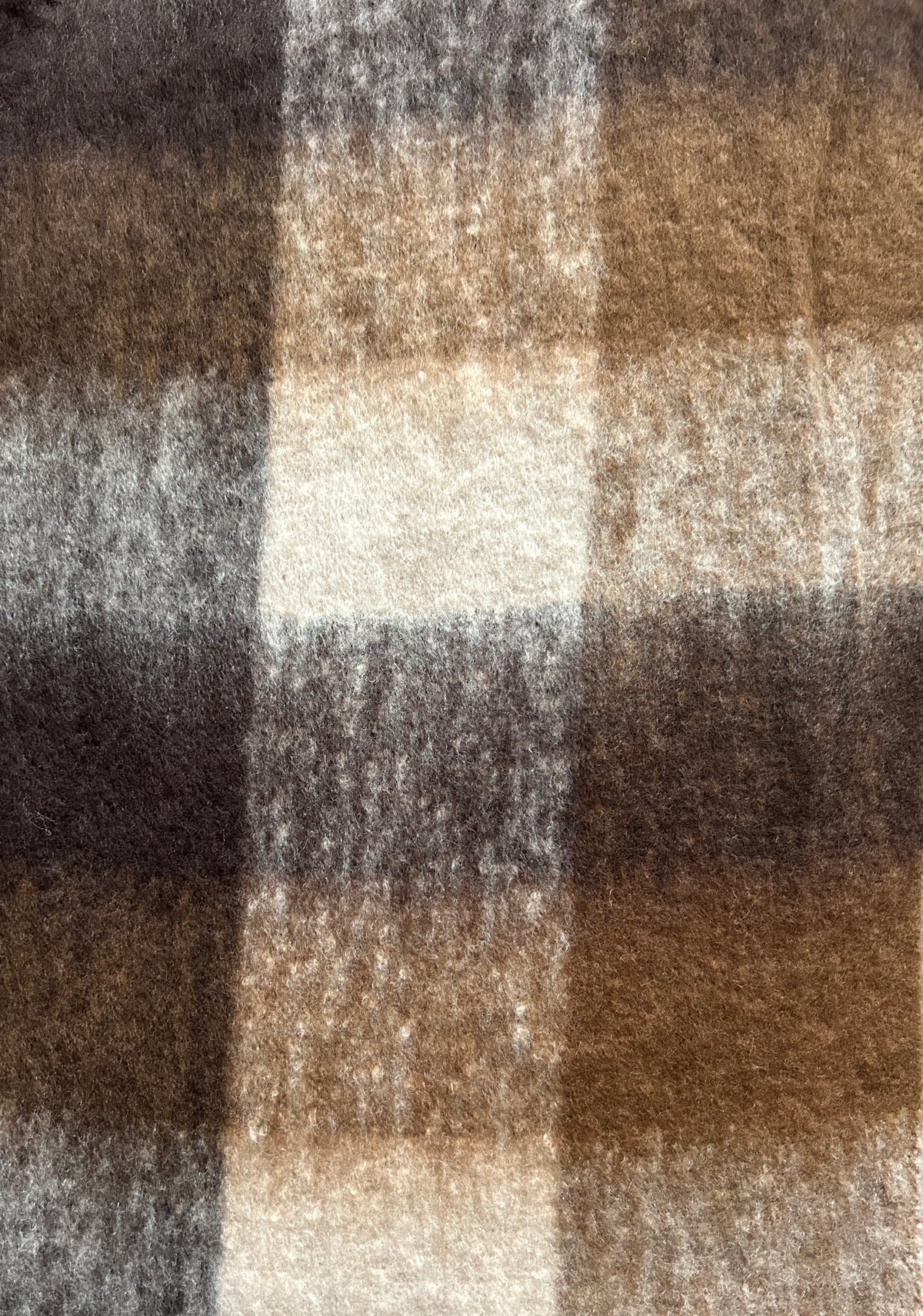 Wintersjaal bruin-beige
