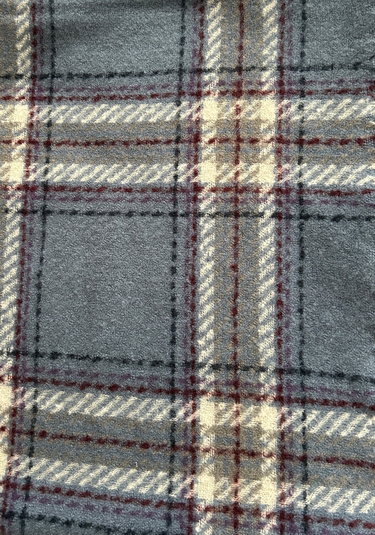 Winter sjaal blauw