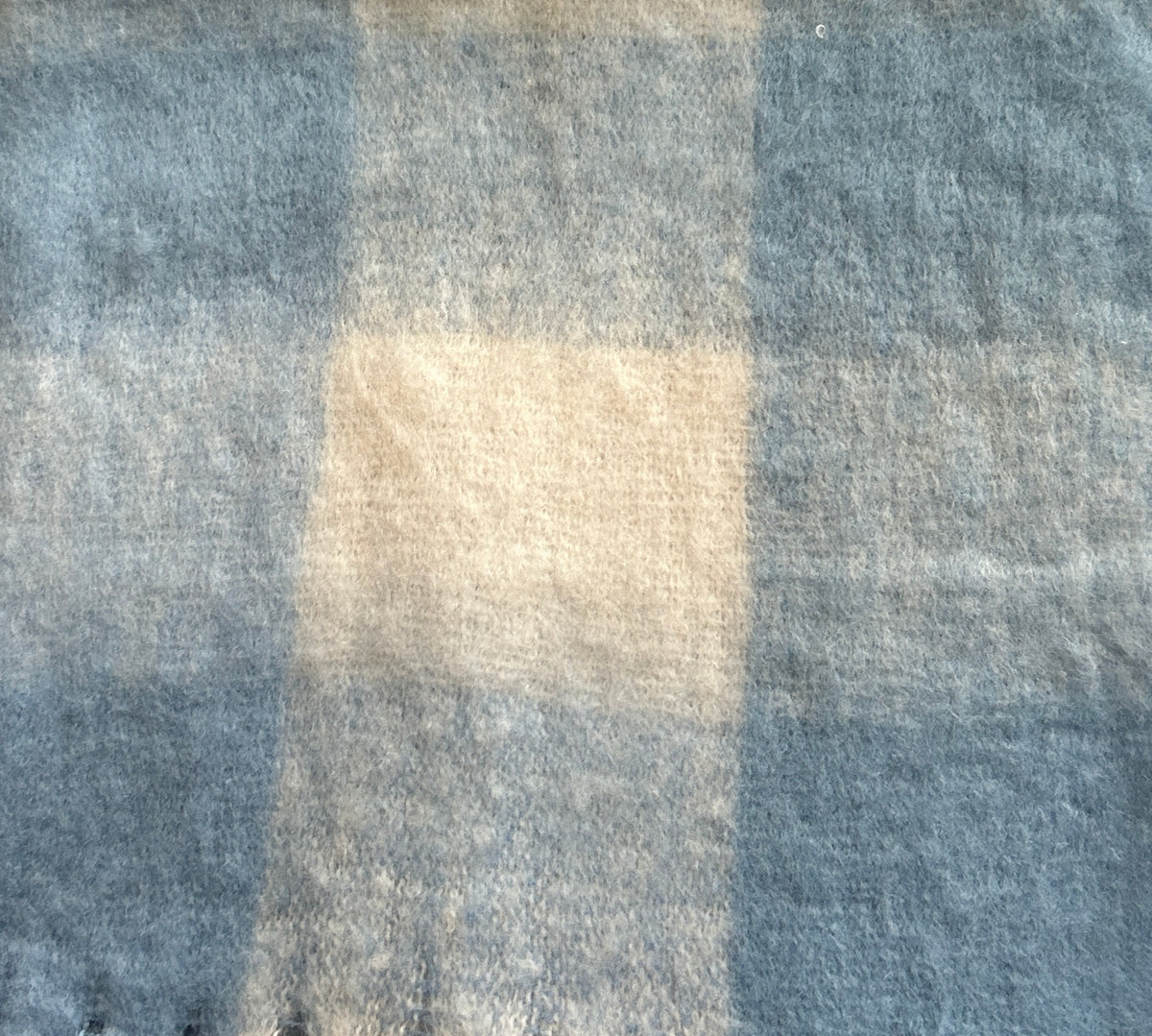 Winter sjaal licht-blauw